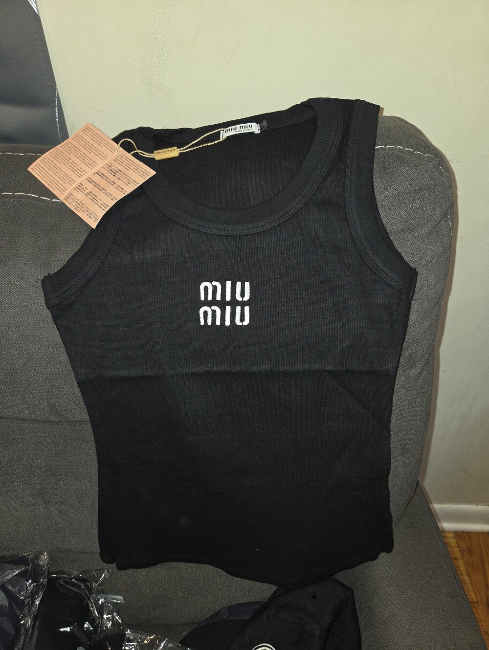 Women tank top black size small ..white small medium large